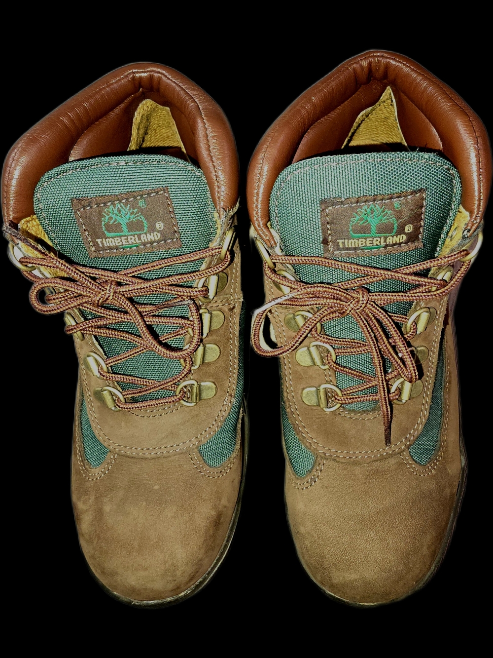 🔥 Classic Timberland "Beef & Broccoli" Field Boots – Kid's/Junior Size 5